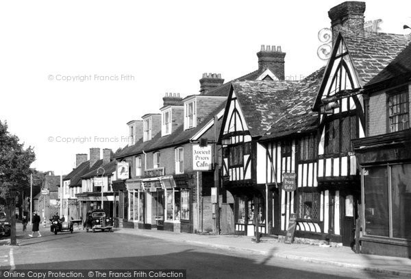 Photo of Crawley, Ye Ancient Priors Café c.1950