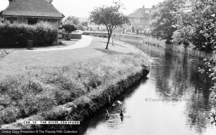 Photo of Crayford, The River c.1965