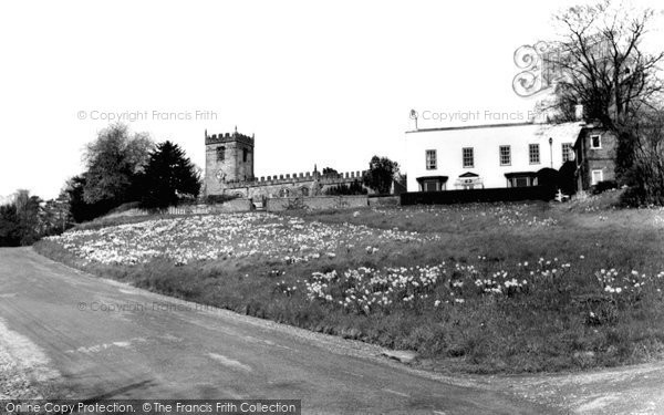 Photo of Crayke, The Green And St Cuthbert's Church c.1960