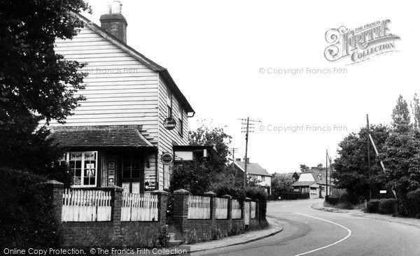 Photo of Crays Hill, London Road c.1955