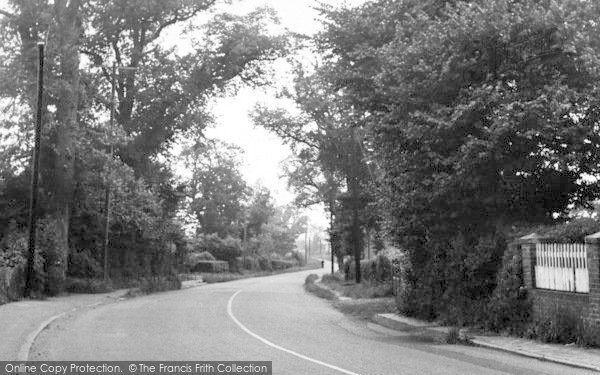 Photo of Crays Hill, London Road c.1955