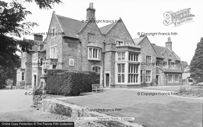 Photo of Creaton, Highgate House c.1950