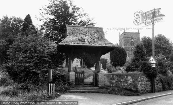 Photo of Creaton, Lychgate And Church Of St Michael And All Angels c.1955