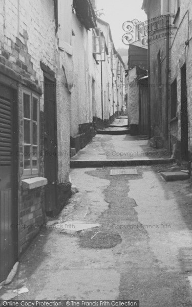 Photo of Crediton, An Old Alley c.1955