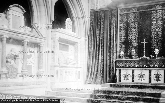 Photo of Crediton, Church, Chancel 1896