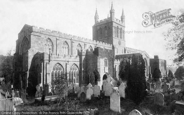 Photo of Crediton, Church Of The Holy Cross 1893