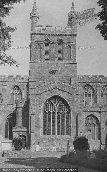 Photo of Crediton, Church Of The Holy Cross c.1955