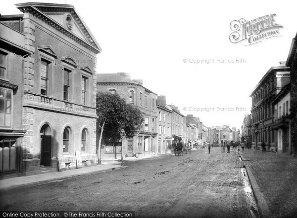 Photo of Crediton, High Street 1893
