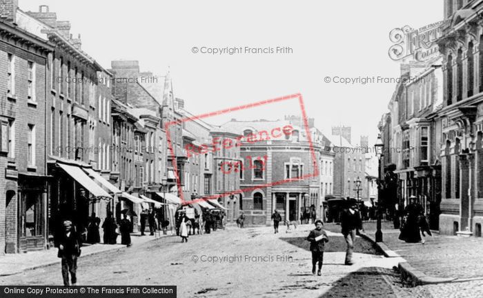 Photo of Crediton, High Street 1896