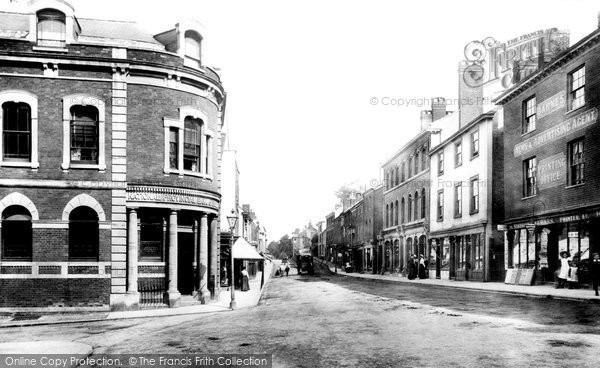 Photo of Crediton, High Street 1904