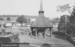 The Playing Fields And War Memorial c.1955, Crediton