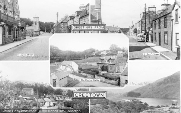 Photo of Creetown, Composite c.1960