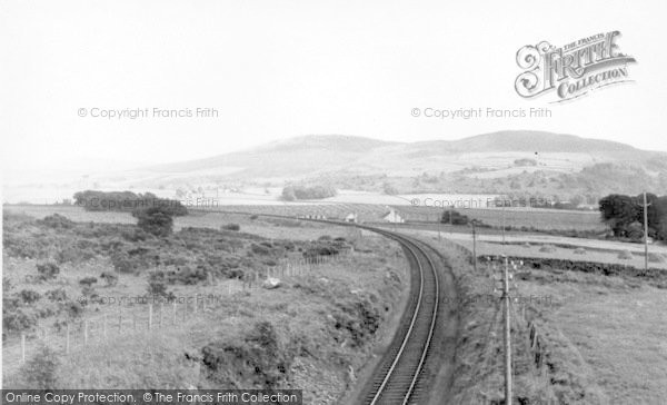 Photo of Creetown, Larg Hills c.1955