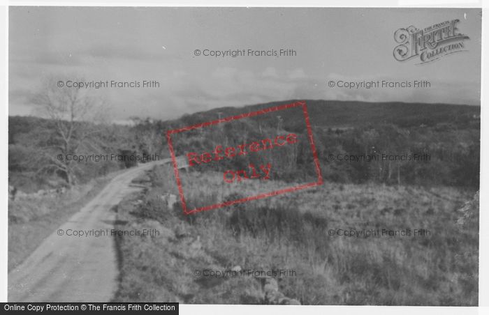 Photo of Creetown, Old Military Road c.1935