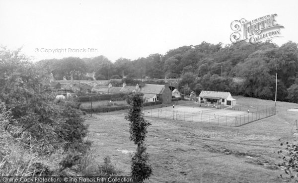 Photo of Creetown, Playing Field And Tennis Courts c.1955