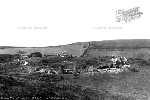 Photo of Cregneash, The Meayll Circle 1897