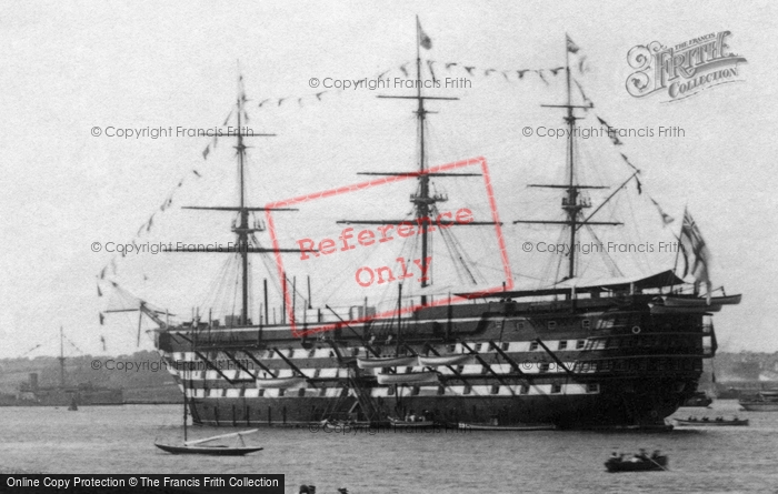 Photo of Cremyll, HMS Impregnable 1904