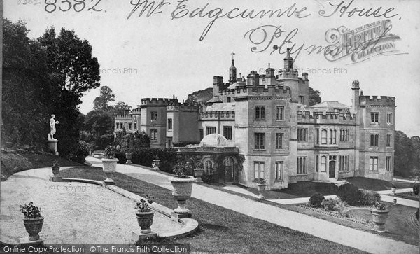 Photo of Cremyll, Mount Edgcumbe House c.1873