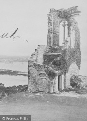 Mount Edgcumbe Ruins c.1869, Cremyll