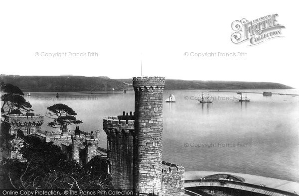 Photo of Cremyll, Mount Edgcumbe, The Fort And The Breakwater 1890