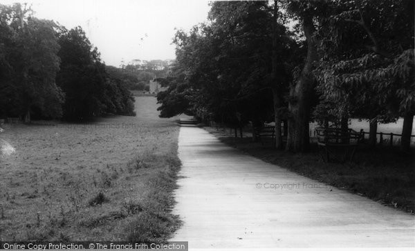 Photo of Cremyll, The Drive To Edgcumbe House c.1965