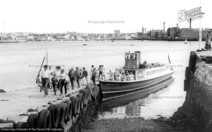 Cremyll, the 'Northern Belle' Ferry c1965