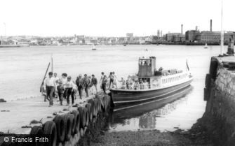 Cremyll, the 'Northern Belle' Ferry c1965