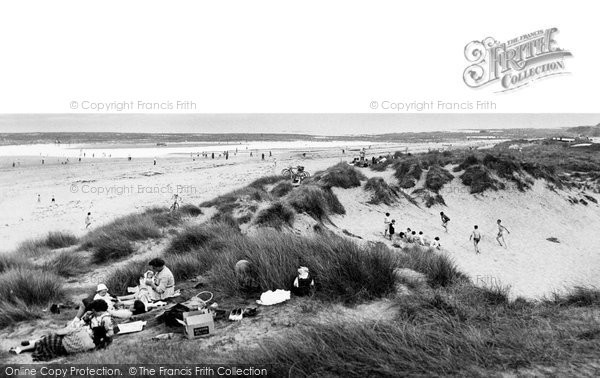 Photo of Cresswell, The Beach c.1955