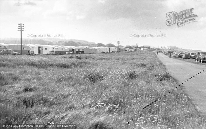 Photo of Cresswell, The Trailer Camp c.1955