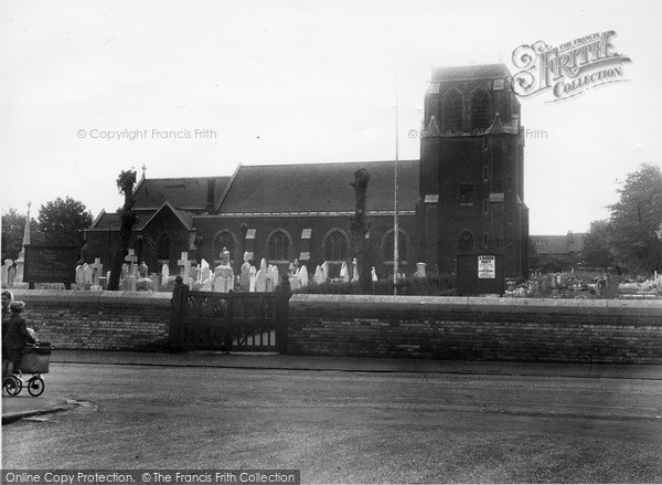 Photo of Creswell, St Mary Magdalene Church c.1955