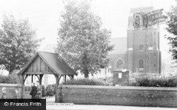 St Mary Magdalene Church c.1955, Creswell