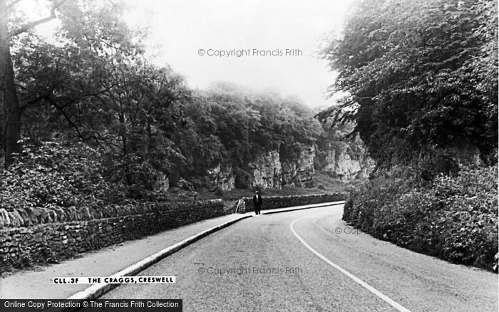 Photo of Creswell, The Craggs c.1955