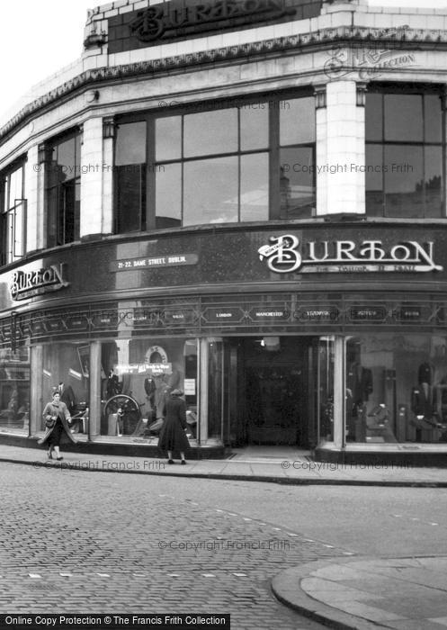 Photo of Crewe, Burtons, Market Street c.1955