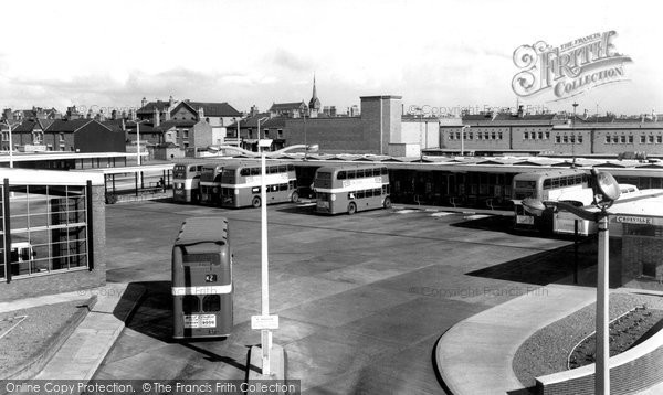 Photo of Crewe, Bus Station c.1960