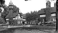 Lodge Gates And Clock Tower, Queen's Park c.1950, Crewe