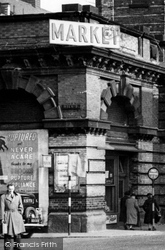 Market Hall c.1950, Crewe
