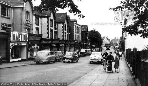 Photo of Crewe, Market Street 1956