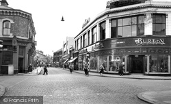 Crewe, Market Street c1955