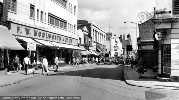 Photo of Crewe, Market Street c.1960