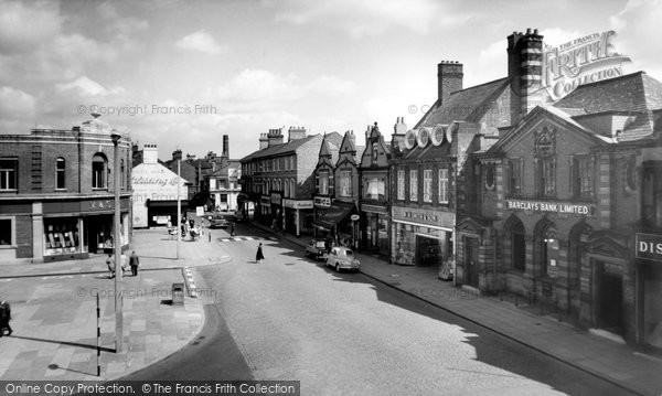 Photo of Crewe, Market Street c.1960