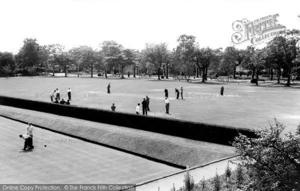 Photo of Crewe, Queen's Park c.1965