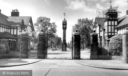 Queen's Park Entrance c.1960, Crewe