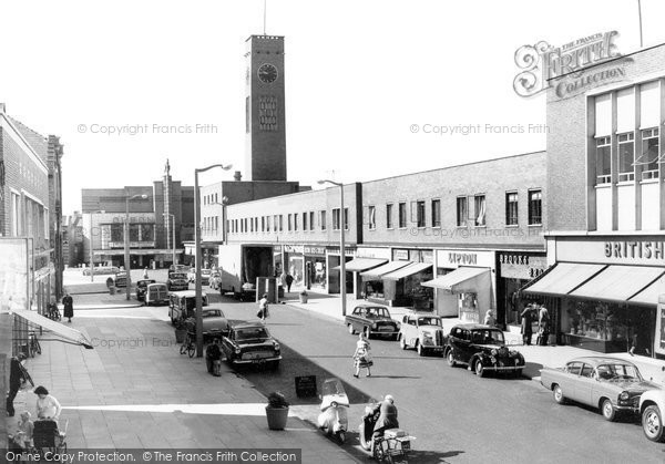 Photo of Crewe, Queensway c.1960