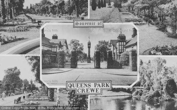 Photo of Crewe, Souvenir Of Queen's Park c.1960