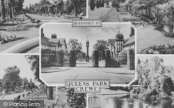 Souvenir Of Queen's Park c.1960, Crewe