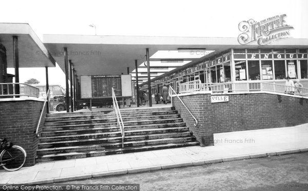 Photo Of Crewe, The Bus Station C.1960 - Francis Frith