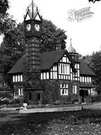 The Clock Tower, Queen's Park c.1950, Crewe