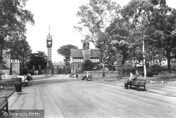 The Main Drive And Lodge, Queen's Park c.1960, Crewe