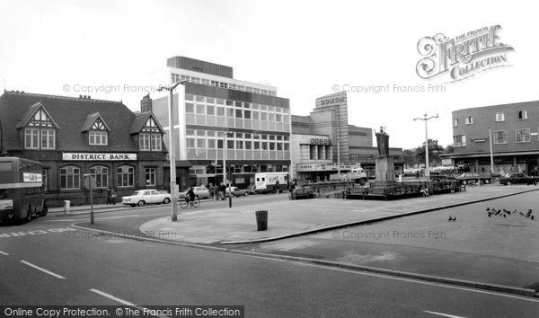Photo of Crewe, The Square c.1965