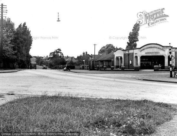 Photo of Crewe, Wells Green Corner c.1950